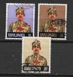 Brunei 1974 Def serie sultan sultan Hassanal Bolkiah, Verzenden, Gestempeld, Zuidoost-Azië