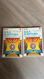 Sola Scriptura deel 1 en 2 van ds C van der Waal, Ophalen of Verzenden, Gelezen, Christendom | Protestants