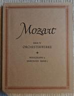 Mozart symfonieën bladmuziek orkest partituur, Muziek en Instrumenten, Bladmuziek, Klassiek, Ophalen of Verzenden, Zo goed als nieuw