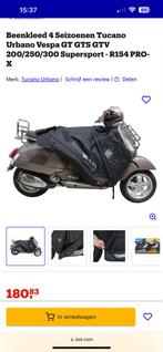Vespa gts 125 300 tucano beenkleed, Ophalen of Verzenden