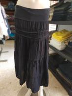 Maxi ibyza rok van Not the Same, S 36 licht zwart, Verzenden, Zwart, Maat 36 (S), Gedragen