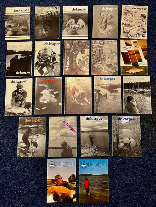 Karper Studie Groep Nederland KSN de Karper 1980 - 1989, Watersport en Boten, Hengelsport | Karpervissen, Gebruikt, Ophalen of Verzenden