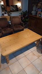 salontafel  grenen, Ophalen, Gebruikt, 100 tot 150 cm, 50 tot 100 cm