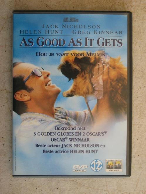 As Good as it Gets, Cd's en Dvd's, Dvd's | Drama, Drama, Vanaf 12 jaar, Ophalen of Verzenden