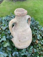 Brocante kruik ( Amfoor) van Terracotta, Tuin en Terras, Tuinvazen, Ophalen, Gebruikt
