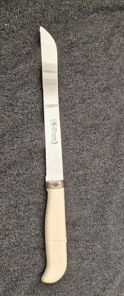 Herder Solingen Broodmes - Vintage Keukenmes, Antiek en Kunst, Antiek | Keukenbenodigdheden, Ophalen