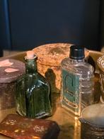 Antiek groen glazen medicijnflesje €3,95, Antiek en Kunst, Ophalen of Verzenden