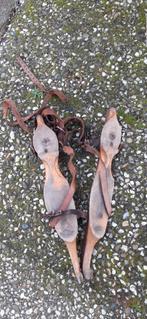 Vintage houten schaatsen, Ophalen of Verzenden, Gebruikt