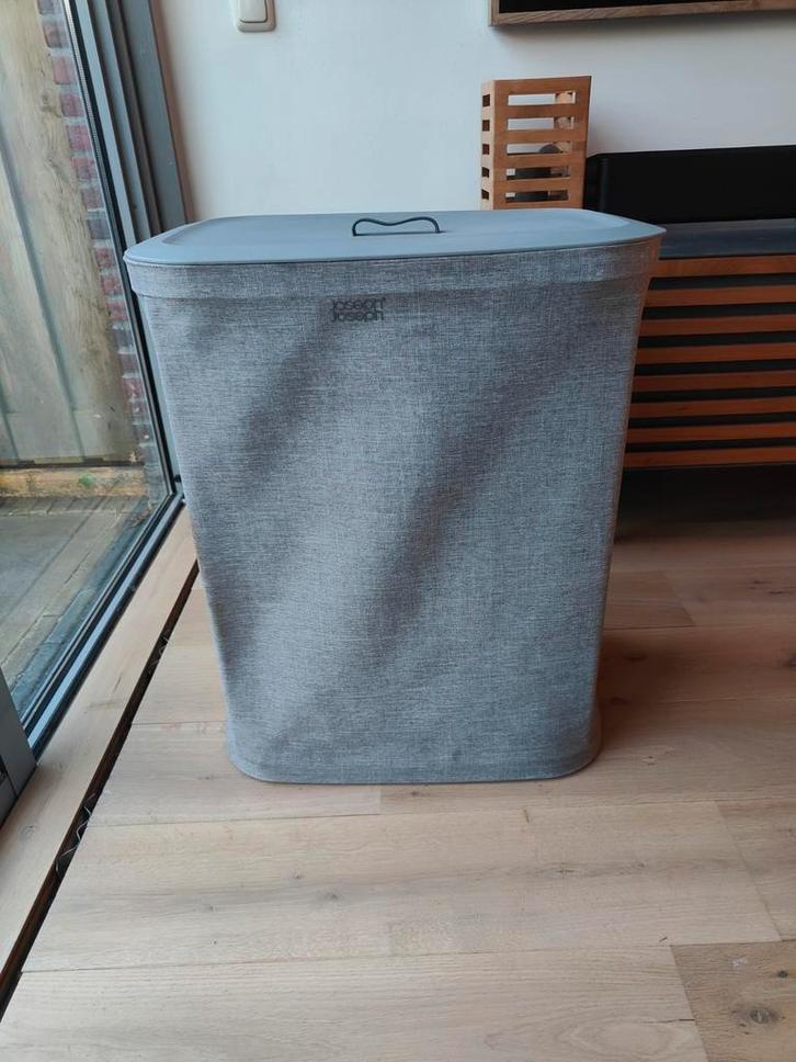 Joseph Joseph Tota wasmand grijs 2 compartimenten 90L, Huis en Inrichting, Overige Huis en Inrichting, Gebruikt, Ophalen of Verzenden