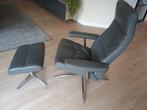 Relax draaifauteuil leer van Montel, Ophalen, Leer, Zo goed als nieuw, Eén