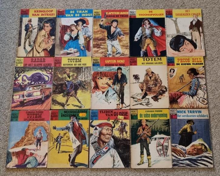 Pocket Classics | 115 stuks | Classics Nederland | 1966-79, Boeken, Strips | Comics, Gelezen, Meerdere comics, Europa, Ophalen of Verzenden