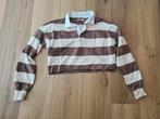 Korte crop top shirt, Maat 38/40 (M), Bruin, Suite benedict, Ophalen of Verzenden