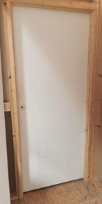 Deur + beslag + kozijn, Doe-het-zelf en Verbouw, Deuren en Horren, Ophalen, Zo goed als nieuw, Binnendeur, 200 tot 215 cm