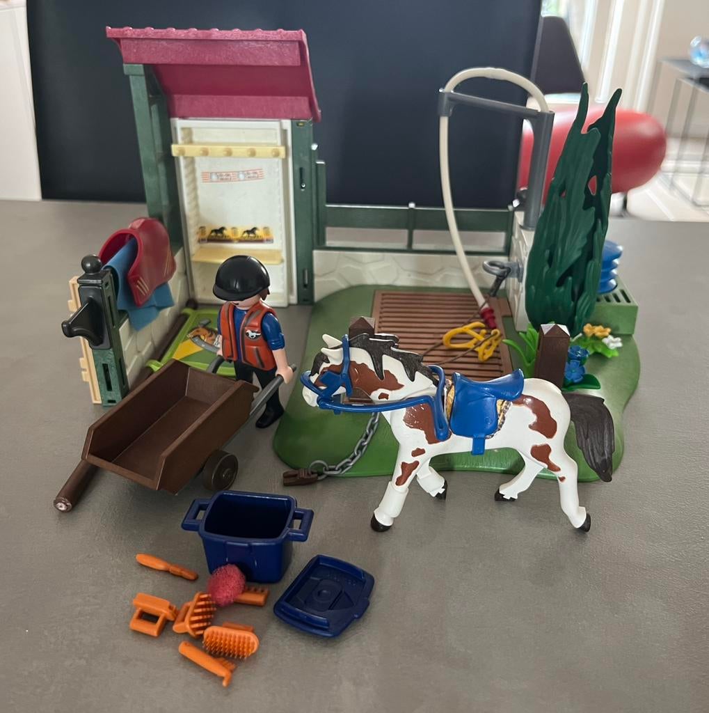 Playmobil Country 4193 wasbox voor paarden, Kinderen en Baby's, Speelgoed | Playmobil, Ophalen of Verzenden, Zo goed als nieuw