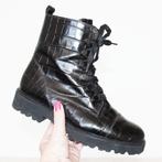 Prachtige Leren Gabor Veterlaarsjes s3 (Maat 7/40½) € 95,-, Kleding | Dames, Schoenen, Zwart, Lage of Enkellaarzen, Gabor, Nieuw