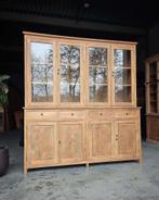 Stoere Buffetkast | Teakhout Servieskast | Schoolkast #2636, Niet ingevuld, Gebruikt, Met deur(en), 200 cm of meer