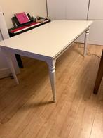White extendable dining table, Huis en Inrichting, Tafels | Eettafels, Ophalen, 200 cm of meer, 50 tot 100 cm, Vijf personen of meer