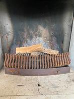 Open haard inzethaard gietijzer 68 cm breed, Huis en Inrichting, Ophalen, Gebruikt, Inbouwhaard, Houthaard