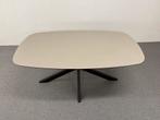 Deens ovale eettafel Fenix Beige Arizona 160x90, Huis en Inrichting, Tafels | Eettafels, Verzenden, 50 tot 100 cm, Zo goed als nieuw