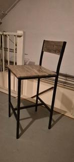 Barkrukken 2 stuks, Huis en Inrichting, Barkrukken, Ophalen, Met voetsteun, Zo goed als nieuw, 90 cm of meer