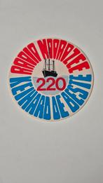 Zeender Radio Noordzee 220 Sticker - 1972, Verzenden