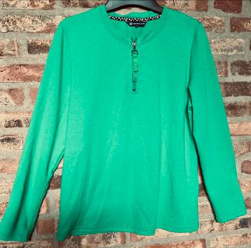 Navigazione! Nieuw prachtig truitje, groen bling 44 beschikbaar voor biedingen