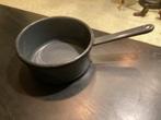 Vintage grijs emaille steelpannentje, 18cm, Antiek en Kunst, Antiek | Emaille, Ophalen of Verzenden