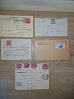 poststukken bijzonder enveloppen Nederland oud postzegel, Postzegels en Munten, Brieven en Enveloppen | Nederland, Ophalen of Verzenden