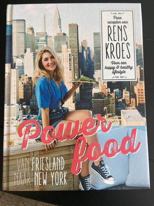 Rens Kroes - Powerfood - Van Friesland naar New York, Boeken, Kookboeken, Zo goed als nieuw, Ophalen of Verzenden