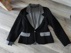 Italiaanse jasje jas blazer colbert vest maat M 38 40, Verzenden, Zo goed als nieuw, Maat 38/40 (M), Zwart