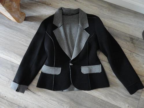 Italiaanse jasje jas blazer colbert vest maat M 38 40, Kleding | Dames, Truien en Vesten, Zo goed als nieuw, Maat 38/40 (M), Zwart