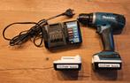 Makita DF347D boormachine inc. 2 14.4V accu's en een lader., Doe-het-zelf en Verbouw, Ophalen of Verzenden, Zo goed als nieuw