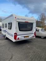 Luxe Caravan Hobby Prestige 495 UFE sept 2011, Hobby, Particulier, Lengtebed, 5 tot 6 meter