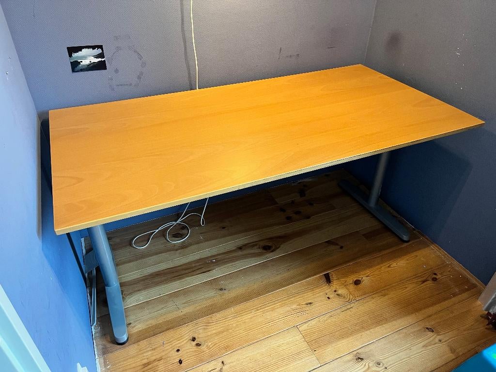 Bureau 160x80cm, Huis en Inrichting, Bureaus, Ophalen, Gebruikt, Bureau