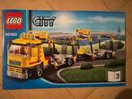 Lego City vrachtwagen autotransporter 60060, Ophalen of Verzenden, Zo goed als nieuw, Complete set, Lego