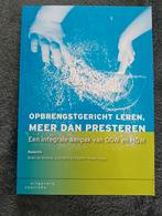 Opbrengstgericht leren, meer dan presteren, Boeken, Ophalen of Verzenden, Zo goed als nieuw, Sociale wetenschap