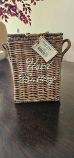 TE KOOP VAN RIVIERA MAISON DE USED BATTERIES BASKET, Huis en Inrichting, Overige Huis en Inrichting, Ophalen of Verzenden, Zo goed als nieuw