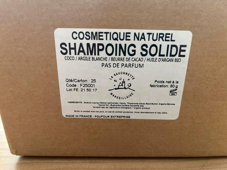 Franse Shampoo Bar - Geparfumeerd, Sieraden, Tassen en Uiterlijk, Uiterlijk | Haarverzorging, Nieuw, Ophalen of Verzenden