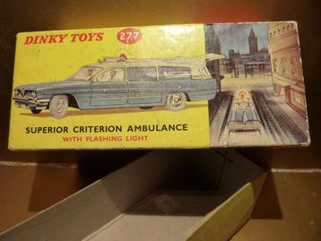 >>>LEEG DOOSJE<<< 277 SUPERIOR CRITERION AMBULANCE & MINT beschikbaar voor biedingen