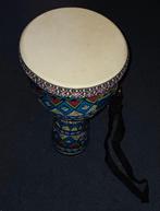 Djembe Trommel - Kleurrijk en in goede staat, Muziek en Instrumenten, Percussie, Ophalen, Gebruikt, Trommel