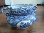 chines blauw-wit porseleinen bloempotten, Antiek en Kunst, Ophalen