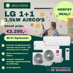 Airco LG Deal 2x3.5kW €2.295,- enkele €1.195,- incl. Montage, Witgoed en Apparatuur, Verwarmen, Verzenden, Nieuw, 3 snelheden of meer