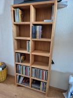 Eiken CD kastje 18 cd's per vakje, Ophalen, Zo goed als nieuw