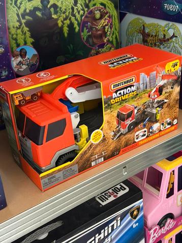 Matchbox Action Drivers Transforming Excavator Speelgoed Set beschikbaar voor biedingen
