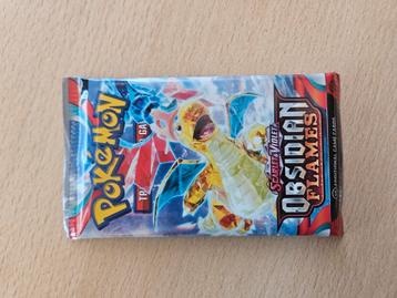 Pokémon Obsidian Flames TCG Boosterpack beschikbaar voor biedingen