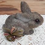 Mini gepimpte flock haasje / konijntje, PASEN, Gebruikt, -, -, Ophalen of Verzenden