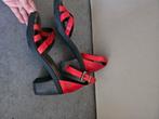 Wolky sandalen topstaat 42, Wolky, Zo goed als nieuw, Rood, Sandalen of Muiltjes
