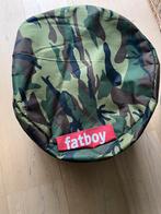 Originele Fatboy zitzak poef in leger print, Huis en Inrichting, Zitzakken, Ophalen of Verzenden, Zo goed als nieuw, Zwart
