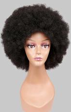 Zwarte Afro Pruik Krullen Haren Haar Dames Vrouwen, Verzenden, Nieuw, Pruik of Haarverlenging