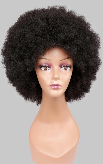 Zwarte Afro Pruik Krullen Haren Haar Dames Vrouwen beschikbaar voor biedingen